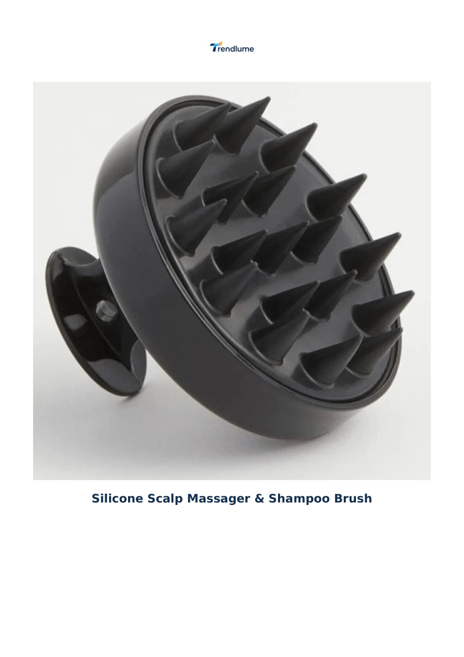 Silicone Scalp Massager & Shampoo Brush